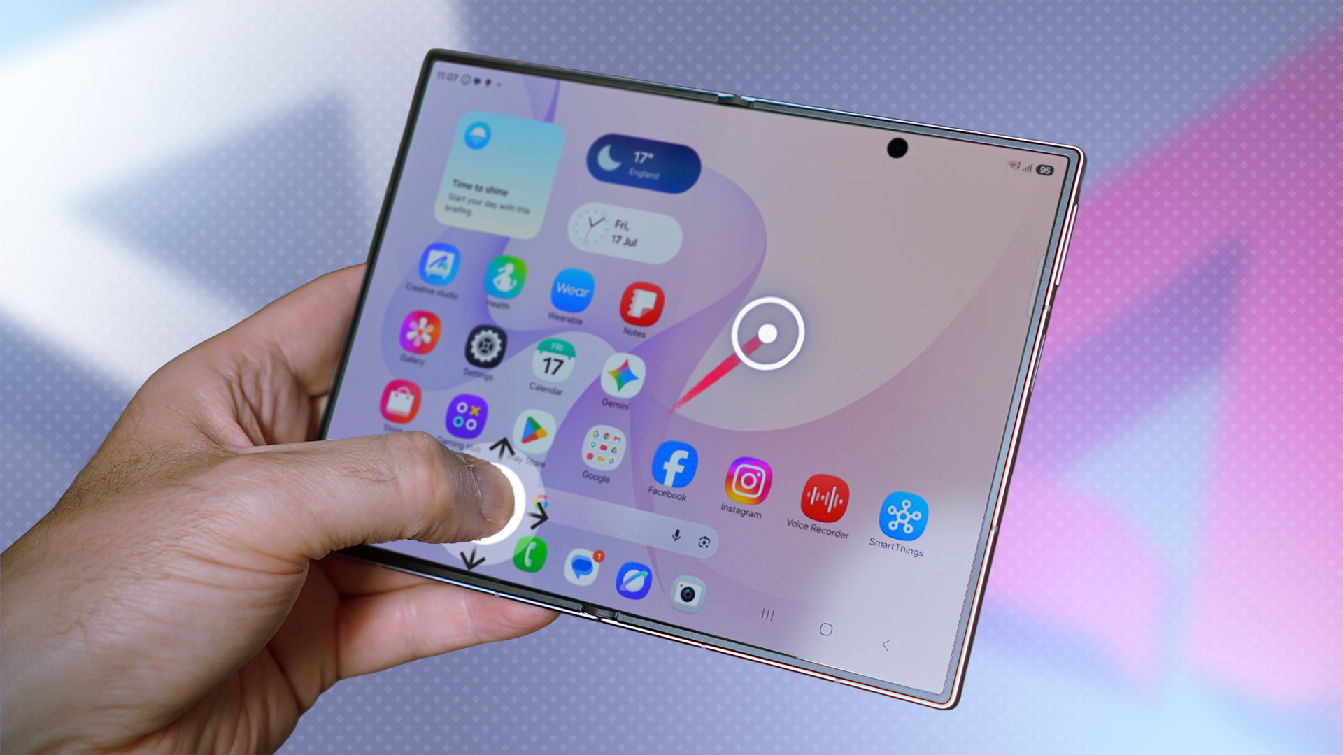 La app que transforma el Galaxy Z Fold 8 en un dispositivo de una mano