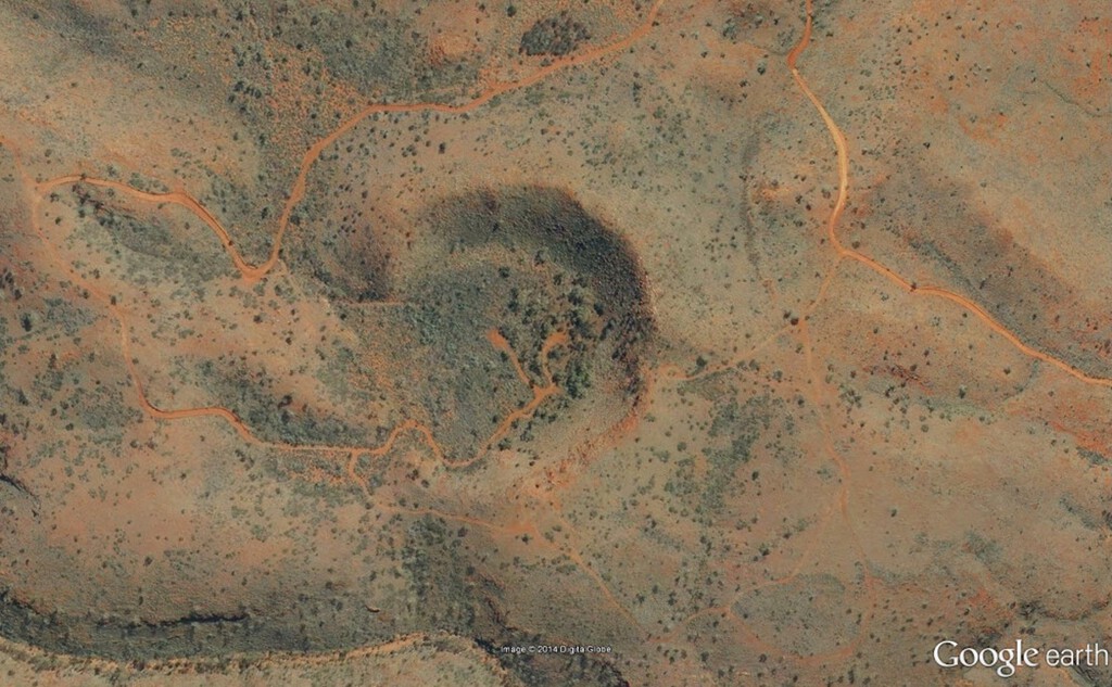 Hallazgo antiguo en Google Earth: un círculo misterioso