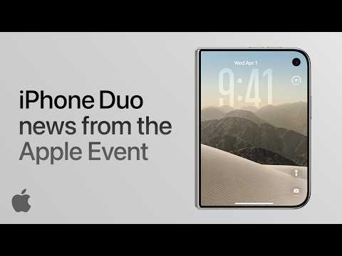 iPhone Duo: Todo sobre el primer iPhone plegable