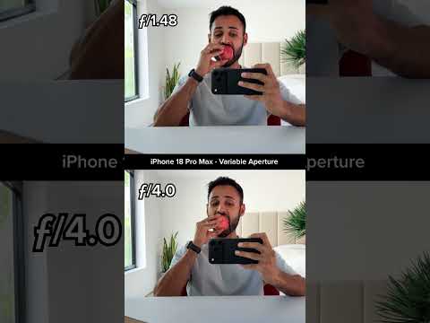 iPhone 18 Pro: ¿Importa la apertura variable?