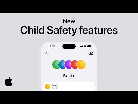 Nuevas funciones de seguridad infantil de Apple